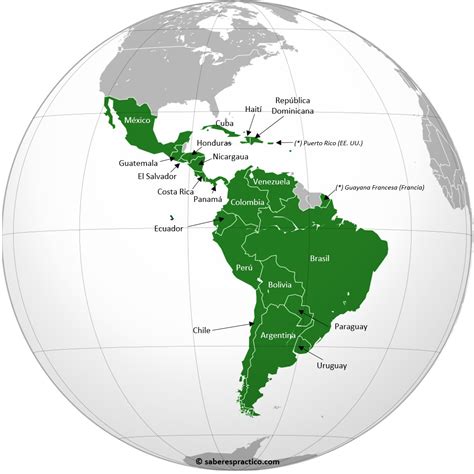 Mapa interactivo que muestra los países de América Latina donde la FND ha realizado intercambios y colaboraciones