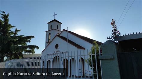 Grabado o ilustración antigua de la Capilla Nuestra Señora de Loreto en Chile.