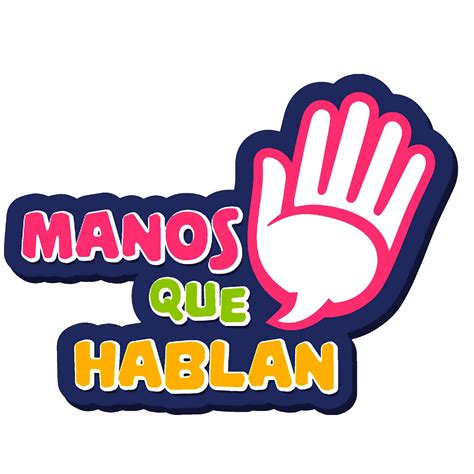 Icono de dos manos en movimiento representando la lengua de señas