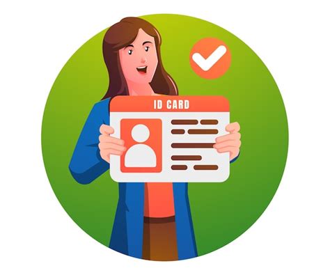 Foto de una persona mostrando una tarjeta de identificación corporativa