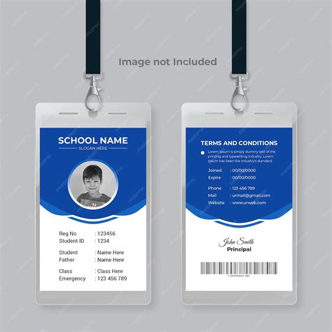Infografía mostrando diversos tipos de tarjetas de identificación (escolar, corporativa, membresía)
