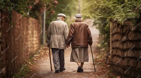 Imagen ilustrativa de una pareja de ancianos tomada de la mano, con un toque de melancolía, sentados en un banco.