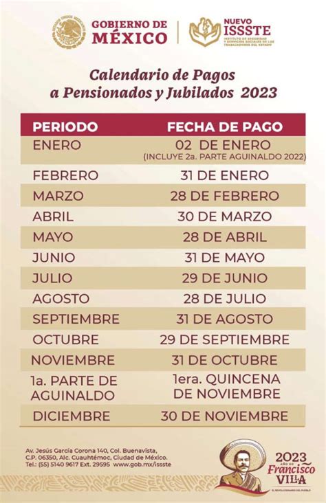 Calendario resaltando fechas de pago y días adicionales por convenios internacionales