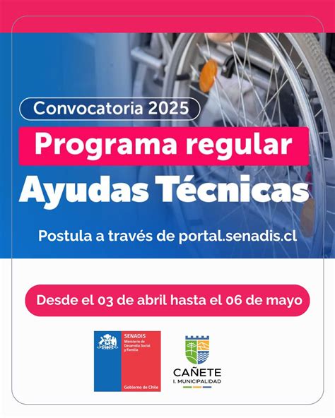 Infografía o esquema de un proceso de postulación a ayudas técnicas