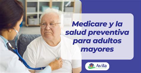 Esquema de programa de salud preventiva para adultos mayores