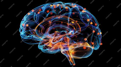 imagen del cerebro humano con áreas resaltadas que muestran disminución de volumen o actividad con la edad, o un diagrama que ilustre los cambios en la memoria y la atención.