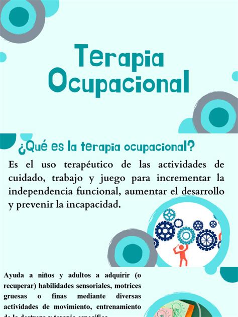 esquema de cómo la terapia ocupacional apoya la autonomía y la función cognitiva