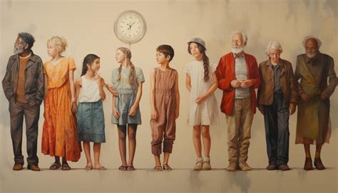 Infografía mostrando la diversidad de edades en una congregación, con énfasis en los hermanos mayores.