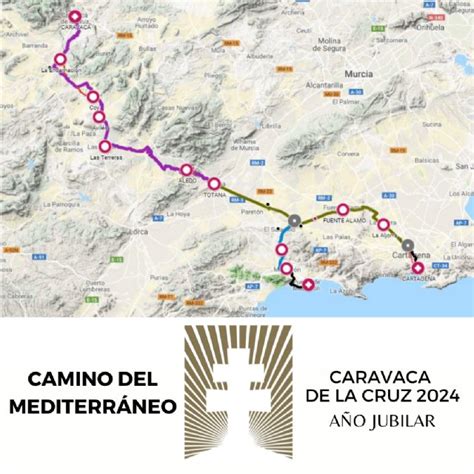 Peregrinos en el Camino de la Cruz de Caravaca