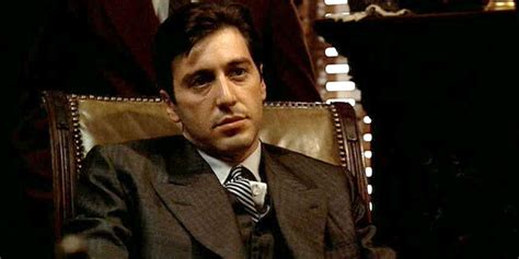Al Pacino caracterizado como Michael Corleone durante el rodaje en Savoca