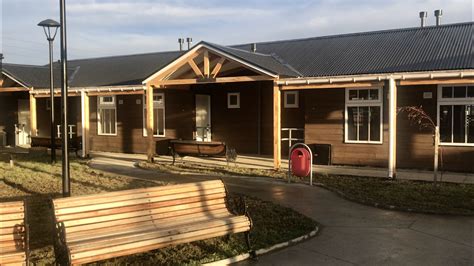 Plano esquemático o render arquitectónico del conjunto de viviendas tuteladas en Punta Arenas