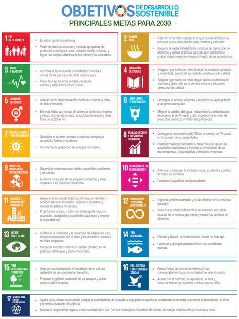 Infografía: Metas de los ODS relacionadas con la discapacidad
