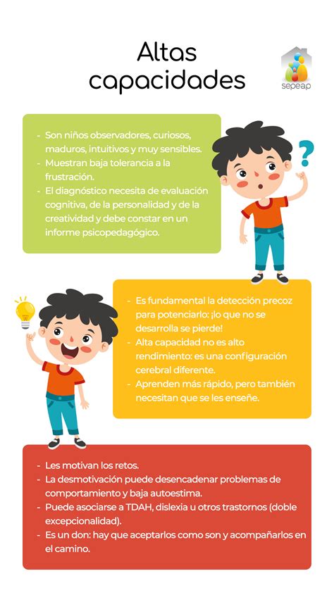 Infografía: Ciclo de pensamiento no lineal y conexiones laterales en individuos con altas capacidades.