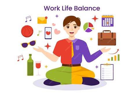 Ilustración de una persona equilibrando trabajo y bienestar personal en un entorno demandante