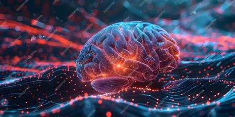 Ilustración de un cerebro humano mostrando plasticidad neuronal