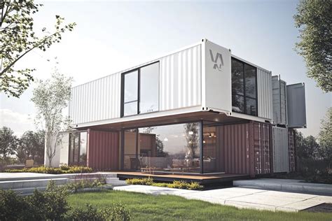 Fotografía: Módulos CURA construidos a partir de contenedores marítimos.