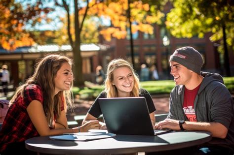 Estudiantes en un campus clínico universitario