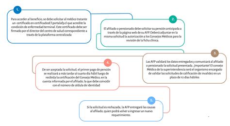 Esquema de la ley de pensión por enfermedad terminal en Chile