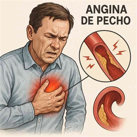 Ilustración que compara el dolor de pecho de origen cardíaco con el de origen digestivo.