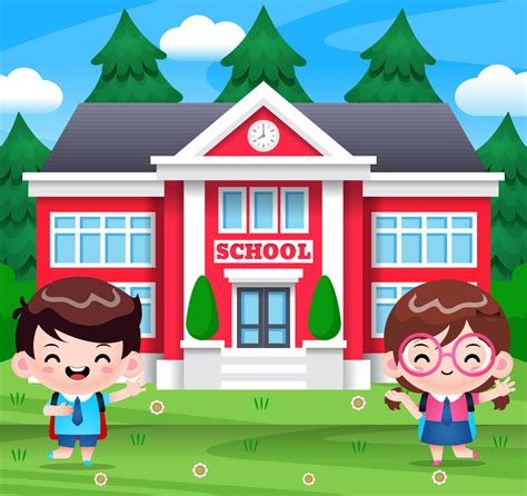 Foto: Niños asistiendo a la escuela
