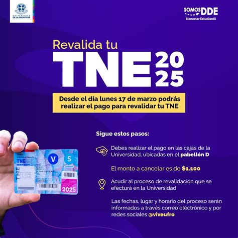 Infografía: Pasos para obtener o revalidar la TNE