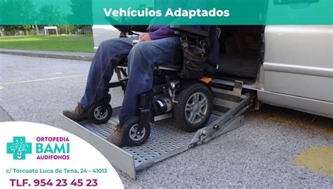 Infografía: Tipos de adaptaciones para vehículos para personas con discapacidad (sillas giratorias, rampas, tablas de transferencia)
