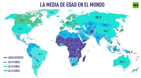 Mapa mundial con la mayoría de edad legal por país