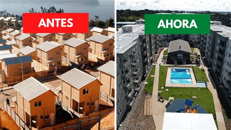 Foto de un proyecto de vivienda social en Chile