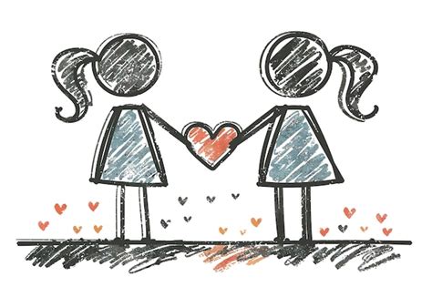 Ilustración que simboliza la amistad y la conexión entre personas, incluyendo aquellas con discapacidad.