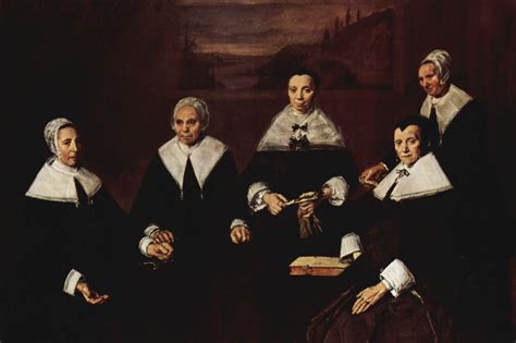 Frans Hals: Las Regentes del Asilo de Ancianos, 1664