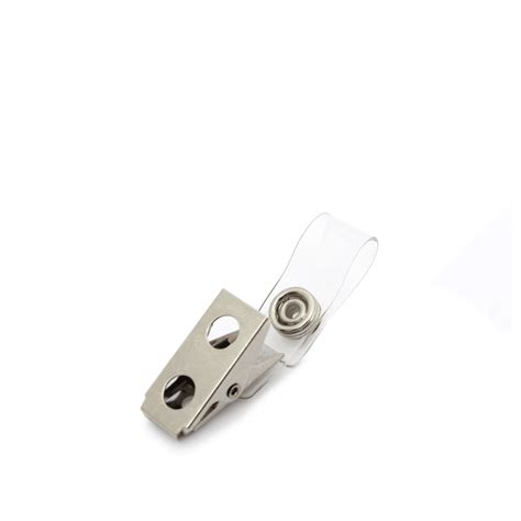 Diferentes tipos de clips y ganchos para sujetar credenciales