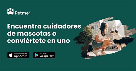 captura de pantalla de un perfil de cuidador de mascotas en Petme con fotos y reseñas