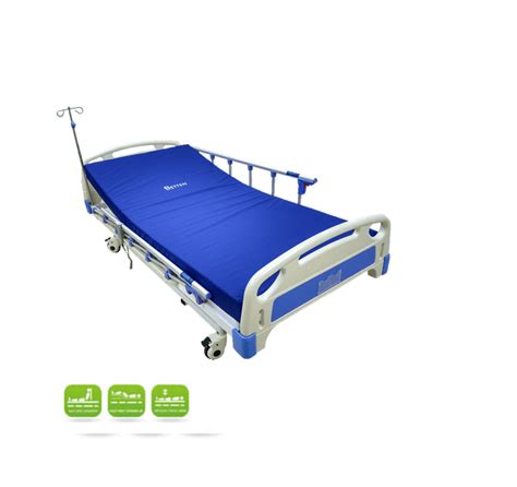 Infografía comparando una cama tradicional con una cama clínica, mostrando los puntos de ajuste y barandas