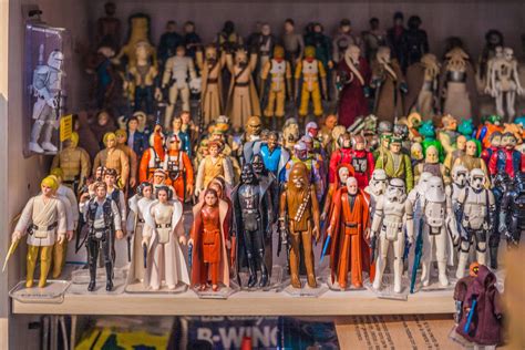 Colección de figuras de acción vintage de Star Wars