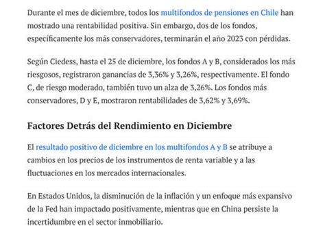 Infografía: Rendimiento de multifondos de pensiones (A, B, C, D, E) por periodo acumulado
