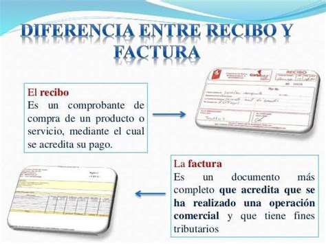 Infografía comparativa entre factura y recibo de hotel