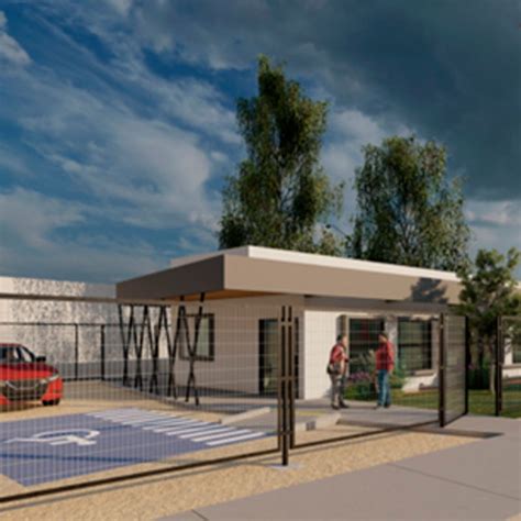 Foto o render del nuevo Centro de Adultos Mayores del Sector Poniente de Chillán