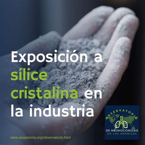 Esquema de las principales industrias con riesgo de exposición a sílice