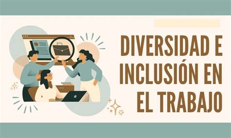 Ilustración que representa la diversidad e inclusión en el lugar de trabajo