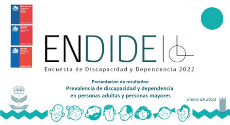 Infografía: Prevalencia de discapacidad en Chile según ENDIDE 2022 por rangos de edad