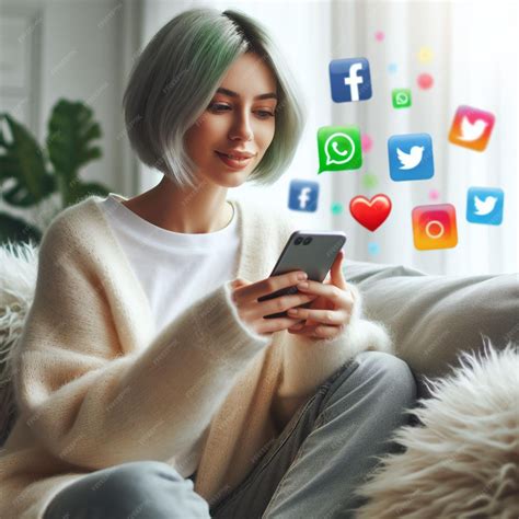 Persona mayor con expresión de confusión mirando un teléfono móvil, rodeada de iconos de redes sociales que no comprende