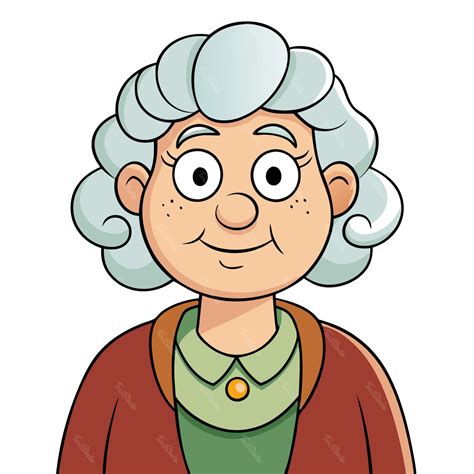 Fotografía o ilustración de una mujer mayor como pilar de su familia