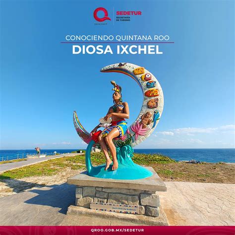 Representación de la diosa Ixchel, anciana tejedora