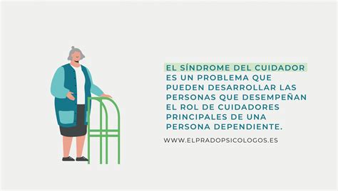 Esquema sobre el impacto del síndrome del cuidador en la salud física y psicológica del cuidador principal