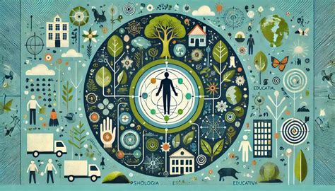 Ilustración conceptual de la interacción entre una persona y su entorno, representando la definición social de la discapacidad.