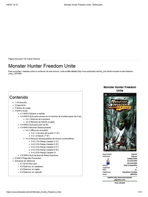 Arte conceptual de Monster Hunter Freedom Unite con cazadores y monstruos