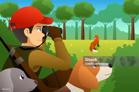 Ilustración de un cazador junto a su compañero Felyne