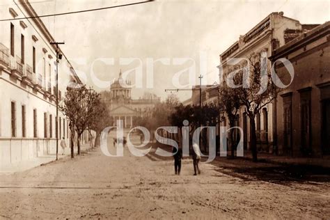 Fotografía antigua de un hospicio del siglo XIX