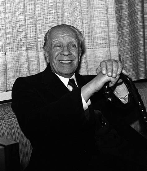 fotografía de Jorge Luis Borges