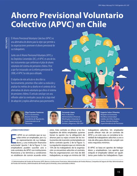 Esquema: Funcionamiento del Ahorro Previsional Voluntario en Chile